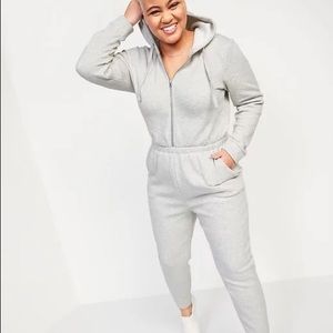 Old Navy Zip front Hoodie Jumpsuit